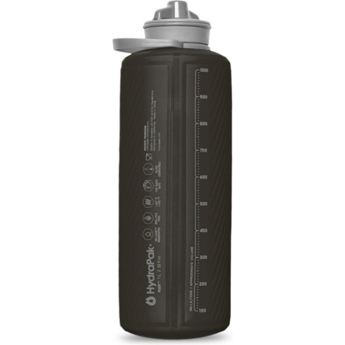Бутылка HYDRAPAK FLUX 1.0L MAMMOTH GREY GF410M